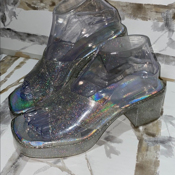 Jeffery Campbell Bubblegum Platform Sandals - Picture 2 of 6